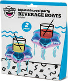Big Mouth: Jellyfish Pack Beverage Boat 2 Pz (Porta Bicchiere Gonfiabile)