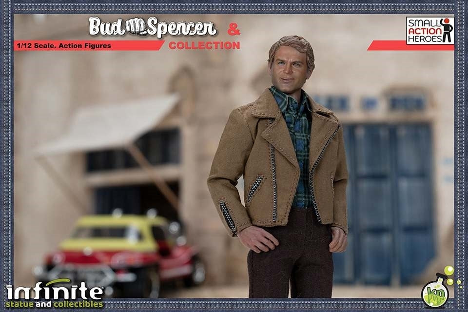Terence Hill: Infinite Statue - Bike Suit 1/12 Pvc Statuetta