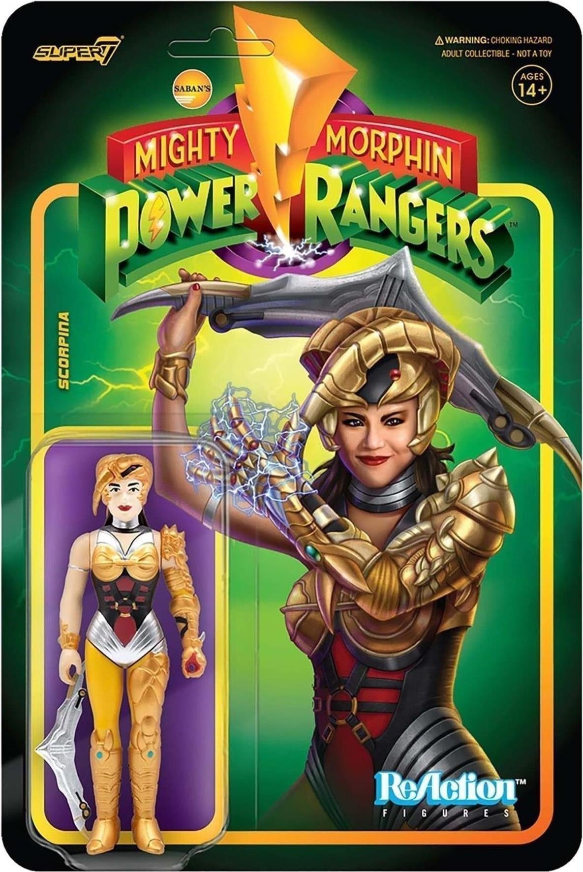 Power Rangers: Super7 - Reaction Figure Wave 2 - Scorpina