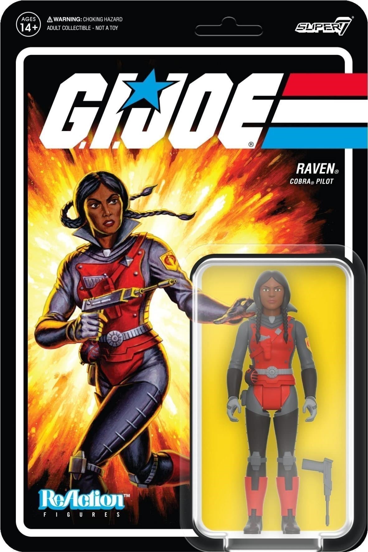 G.I. Joe: Super7 - Reaction Figure Wave 5 - Raven