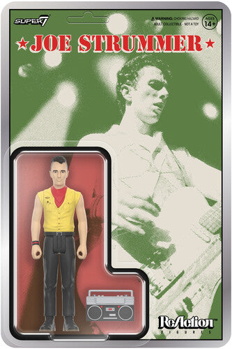 Joe Strummer: Super7 - Reaction Figures - Joe Strummer