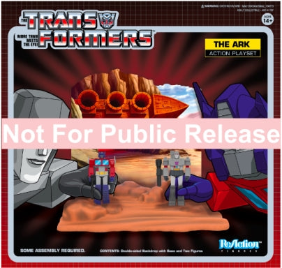 Transformers: Super7 - Reaction Figures - The Ark Playset