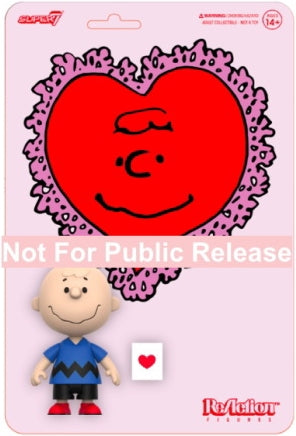 Peanuts: Super7 - Reaction Figures - Charlie Brown (Valentine Delivery)