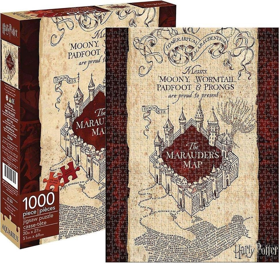 Harry Potter: Mappa Del Malandrino Puzzle 1000 Pezzi