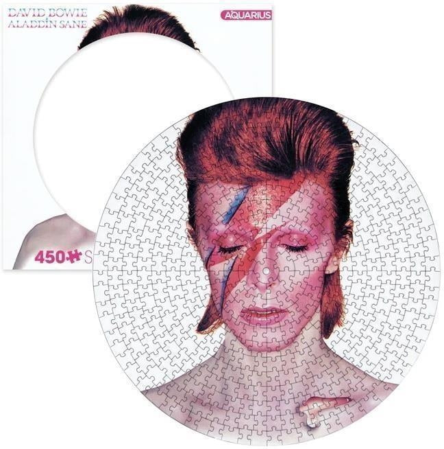 David Bowie: Aquarius - Aladdin Sane (Puzzle Circolare 450 Pezzi)