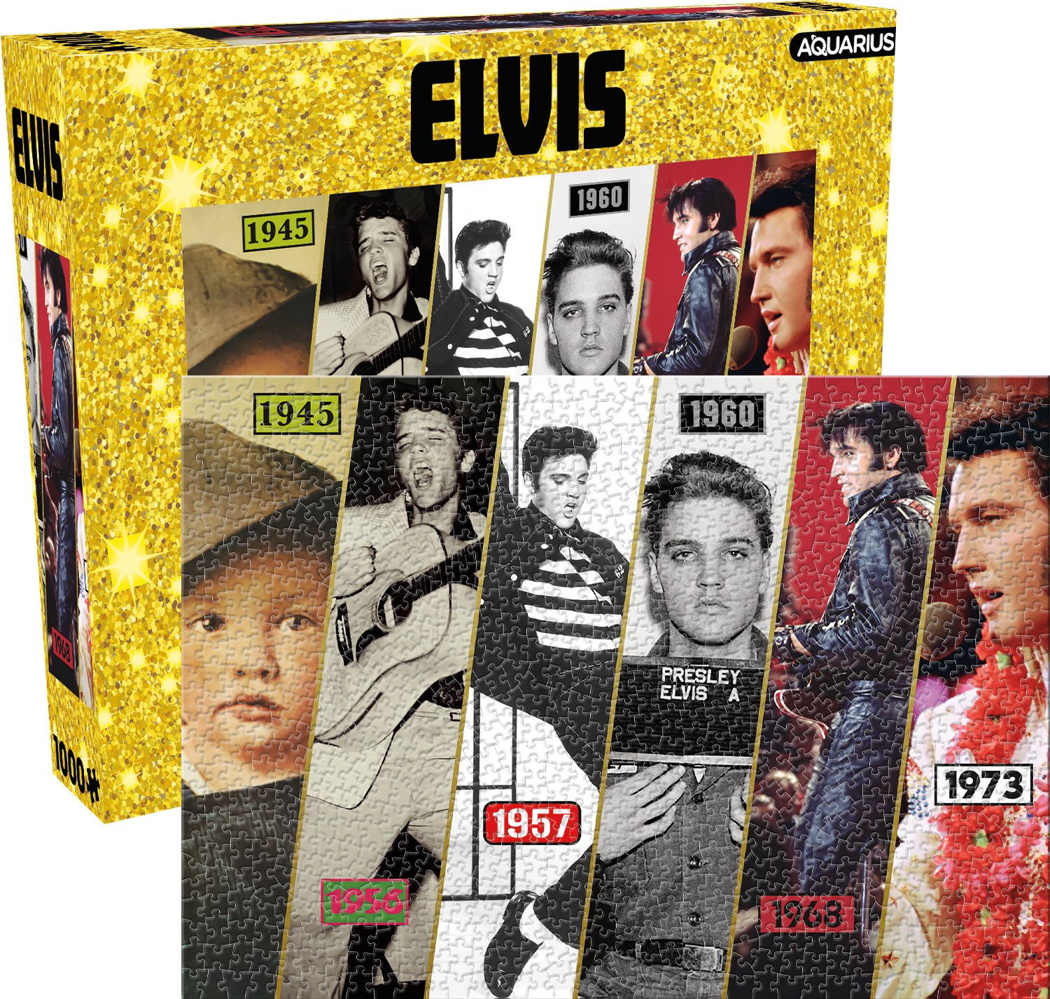 Elvis Presley: Aquarius - Timeline (Puzzle 1000 Pezzi)