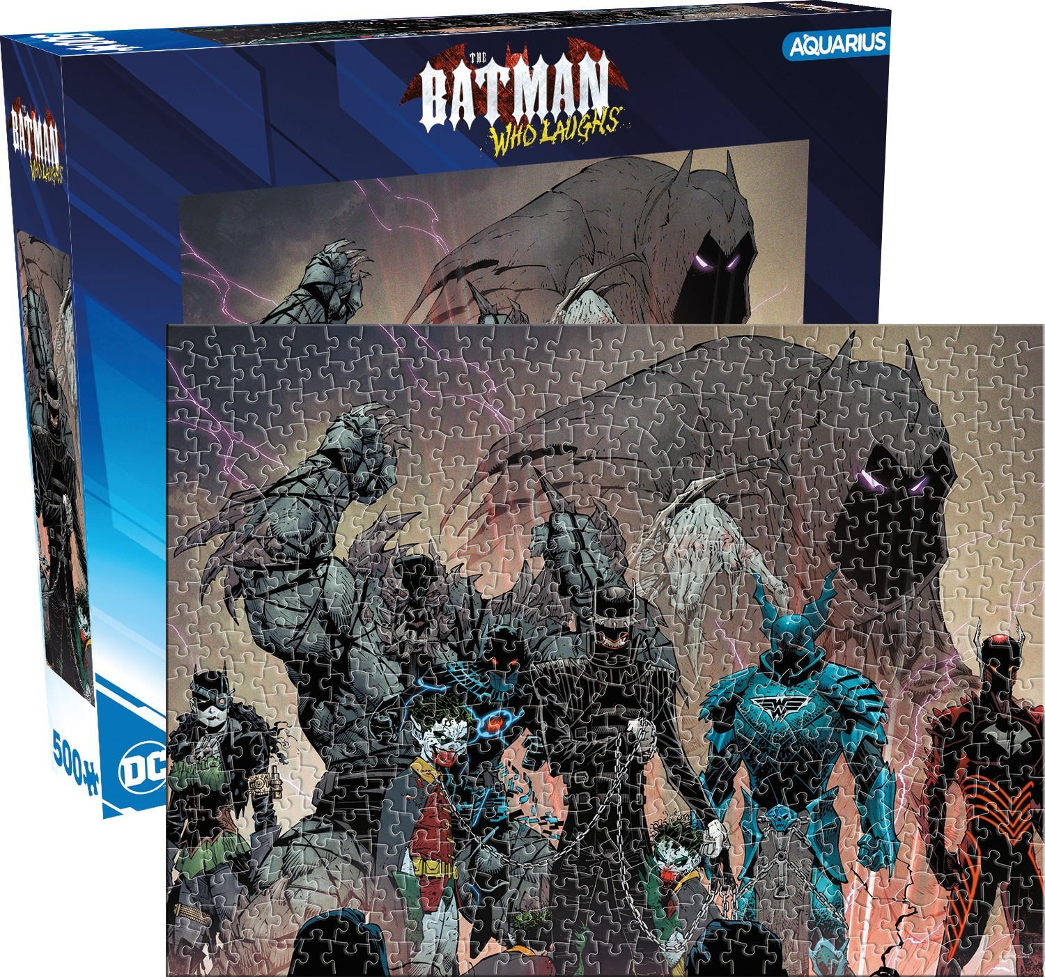 Dc Comics: Aquarius - Batman - Who Laughs (Puzzle 500 Pezzi)