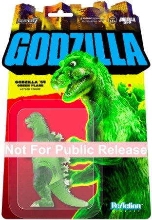 Toho: Super7 - Reaction Figures Wave 07 - Godzilla (Semi-Clear Green Version)