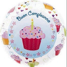 Northstar Balloons: Party 18/45Cm Pallone Foil Buon Compl.Cupcake Pkg Q
