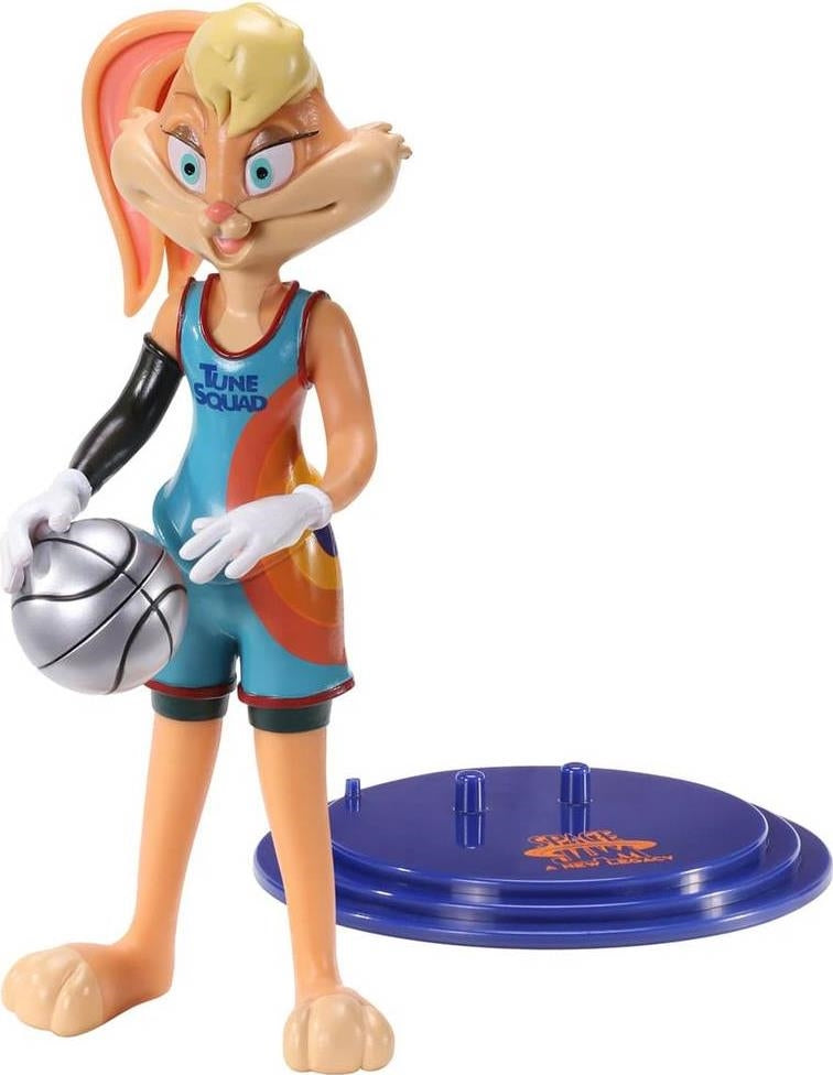 Looney Tunes: Noble Collection - Space Jam - Lola Bunny - Personaggio Articolato (Bendyfigs / Figure)