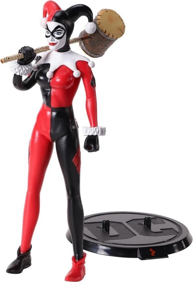 Dc Comics: Noble Collection - Harley Quinn - Rebirth - Bendyfig (Figurine)