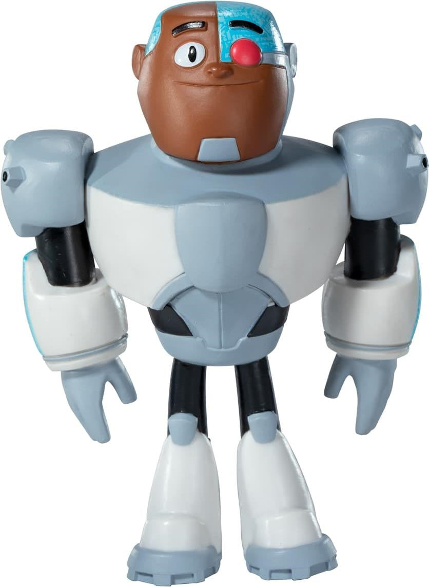 Dc Comics: Noble Collection - Teen Titans Go - Cyborg Mini Bendyfig (Figure)