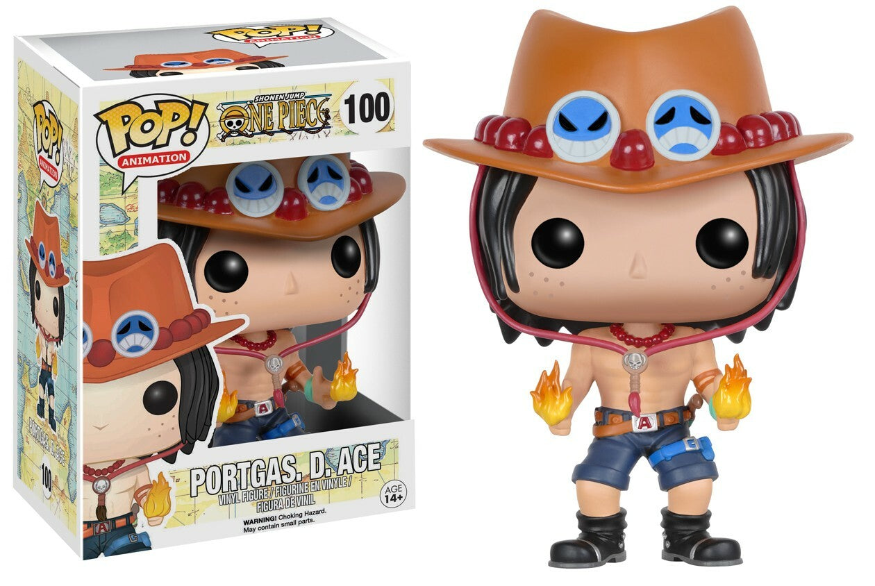 One Piece: Funko Pop! Animation - Portgas. D.Ace (Vinyl Figure 100)