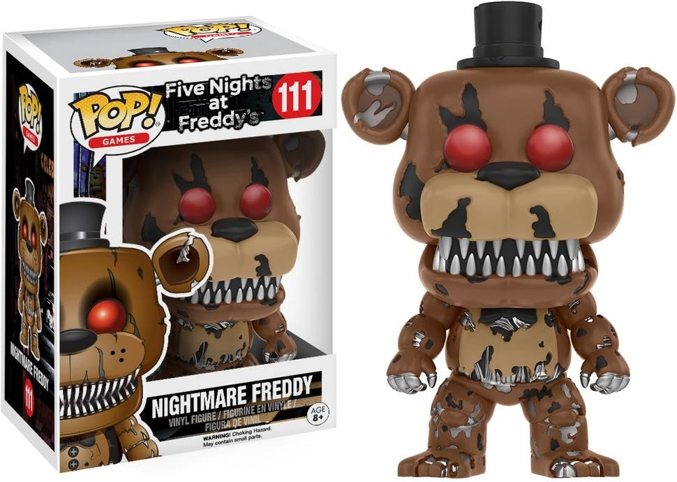 Five Nights At Freddy's: Funko Pop! Games - Nightmare Freddy (Vinyl Figure 111)