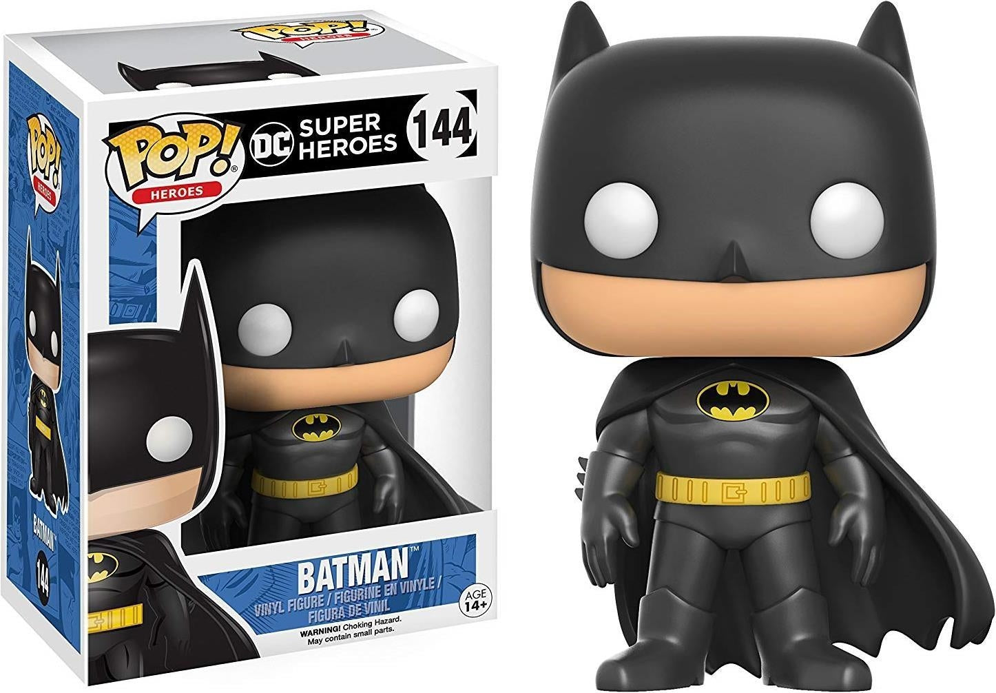 Dc Comics: Funko Pop! Heroes - Dc Super Heroes - Batman (Vinyl Figure 144)