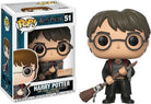 Harry Potter: Funko Pop! Harry With Firebolt & Feather (Vinyl Figure 51)