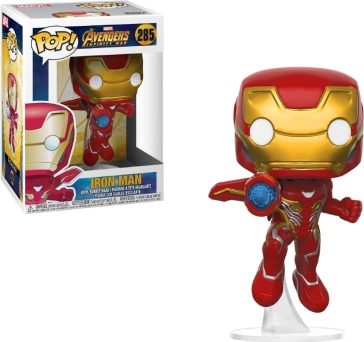 Marvel: Funko Pop! - Avengers Infinity War - Iron Man (Bobble-Head) (Vinyl Figure 285)