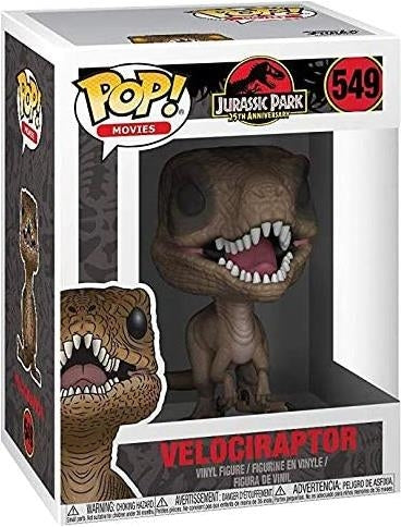 Jurassic Park: Funko Pop! Movies - Velociraptor (Vinyl Figure 549)