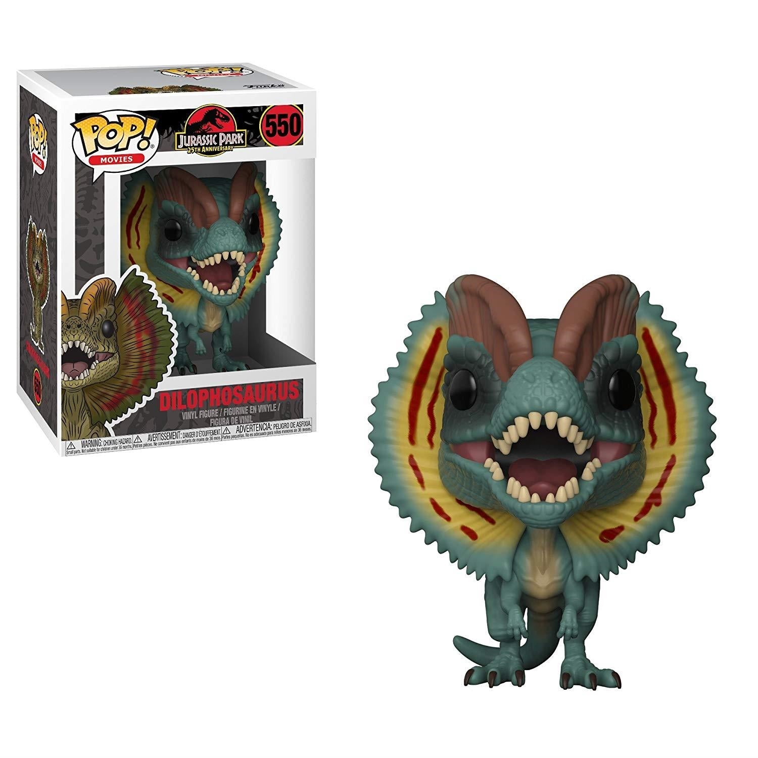 Jurassic Park: Funko Pop! Movies - Dilophosaurus (Vinyl Figure 550)