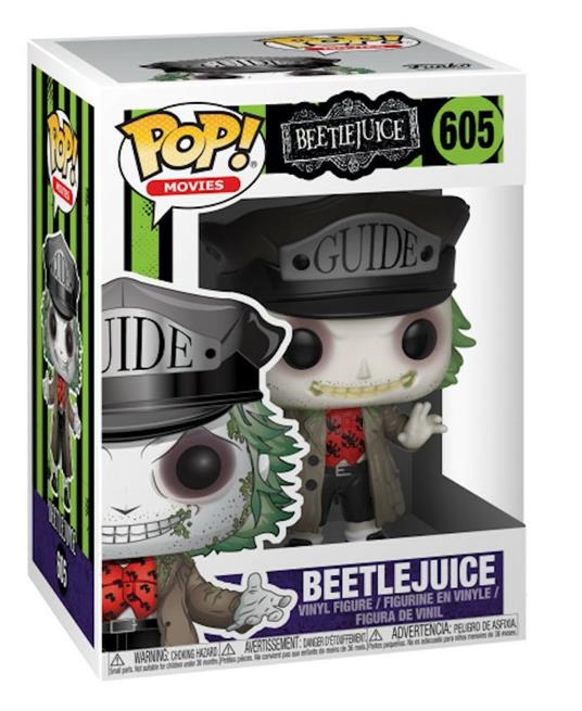 Beetlejuice: Funko Pop! Movies - Beetlejuice (With Hat) (Vinyl Figure 605)