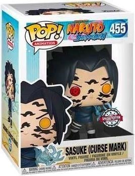 Naruto Shippuden: Funko Pop! Animation - Sasuke (Curse Mark) (Ltd) (Vinyl Figure 455)