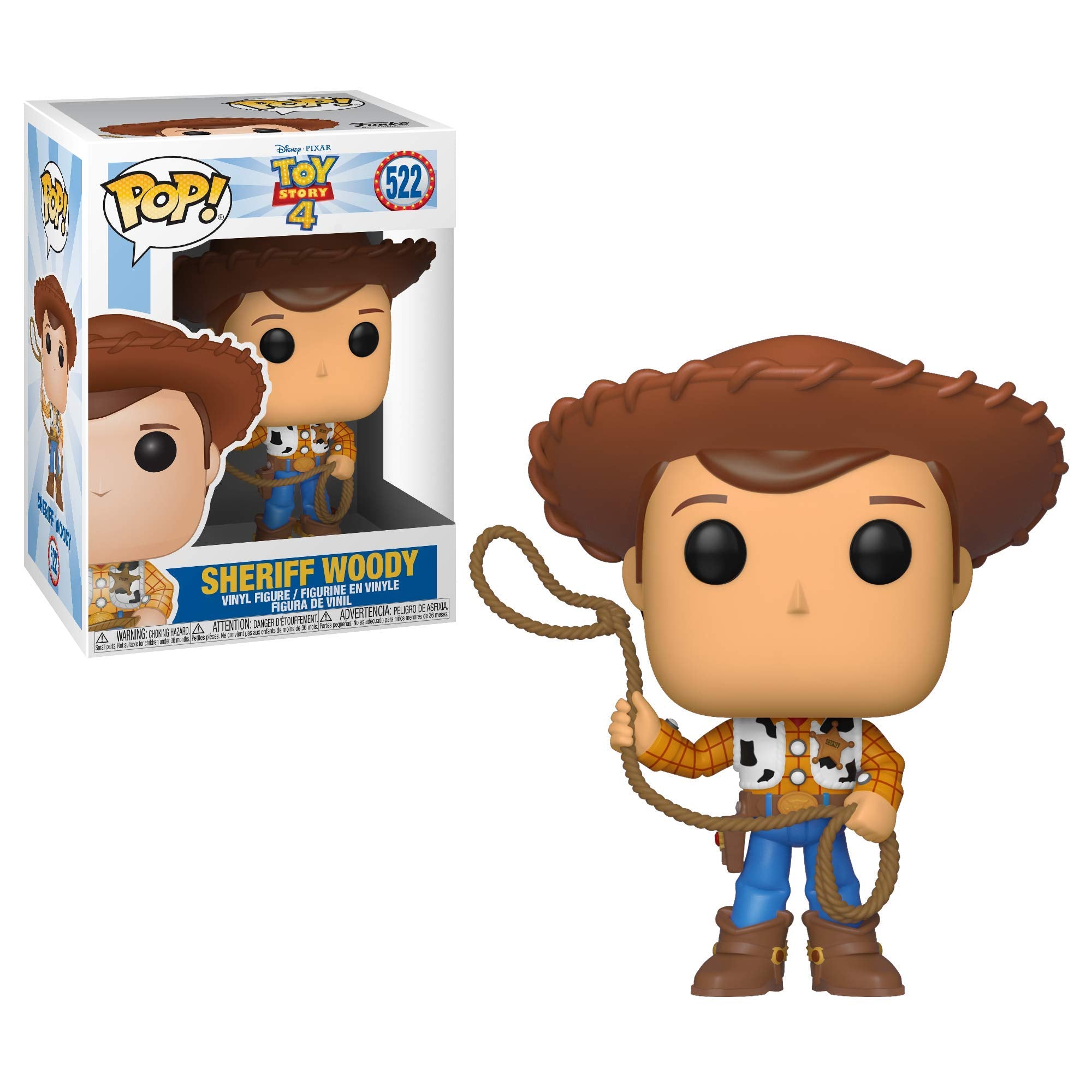 Disney: Funko Pop! - Toy Story 4 - Woody (Vinyl Figure 522) 