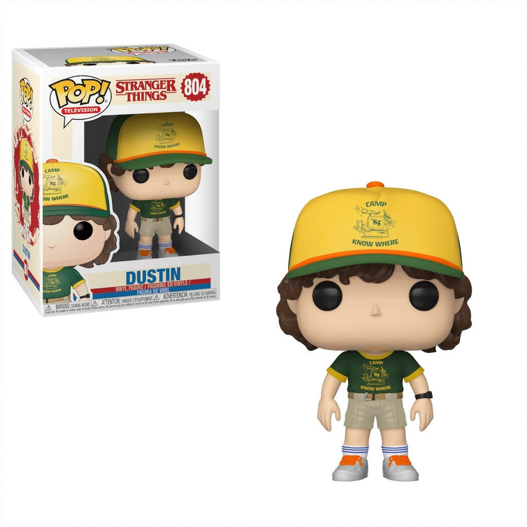 Stranger Things: Funko Pop! Television - Dustin (At Camp) (Vinyl Figure 804)