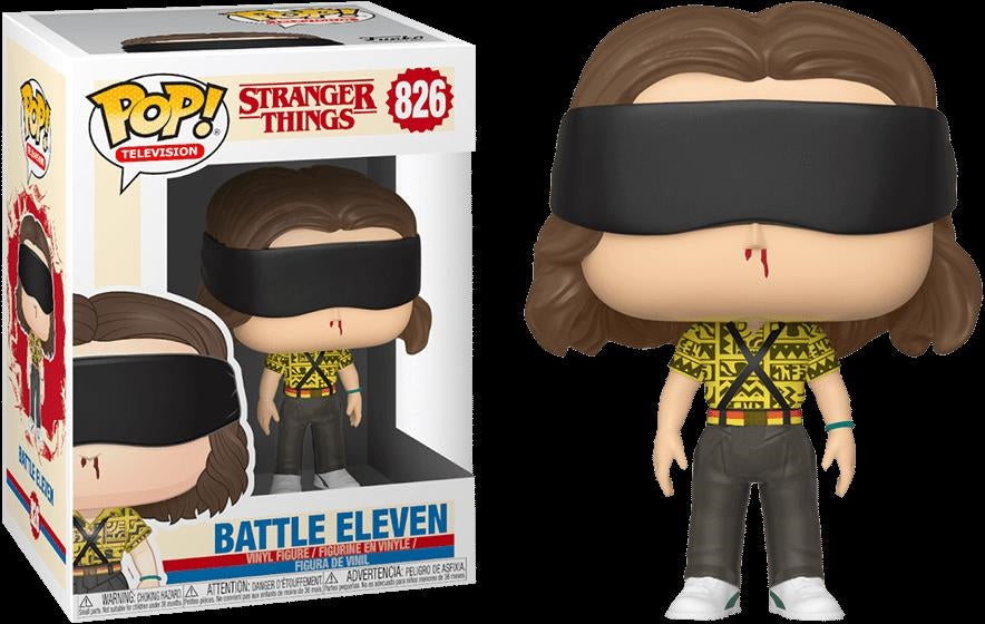 Stranger Things: Funko Pop! Television - Battle Eleven (Vinyl Figure 826)