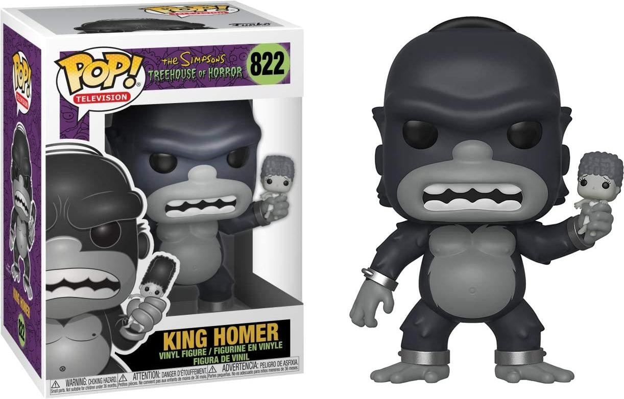 Simpsons (The): Funko Pop! Television - Treehouse Of Horror - King Homer (Vinyl Figure 822)