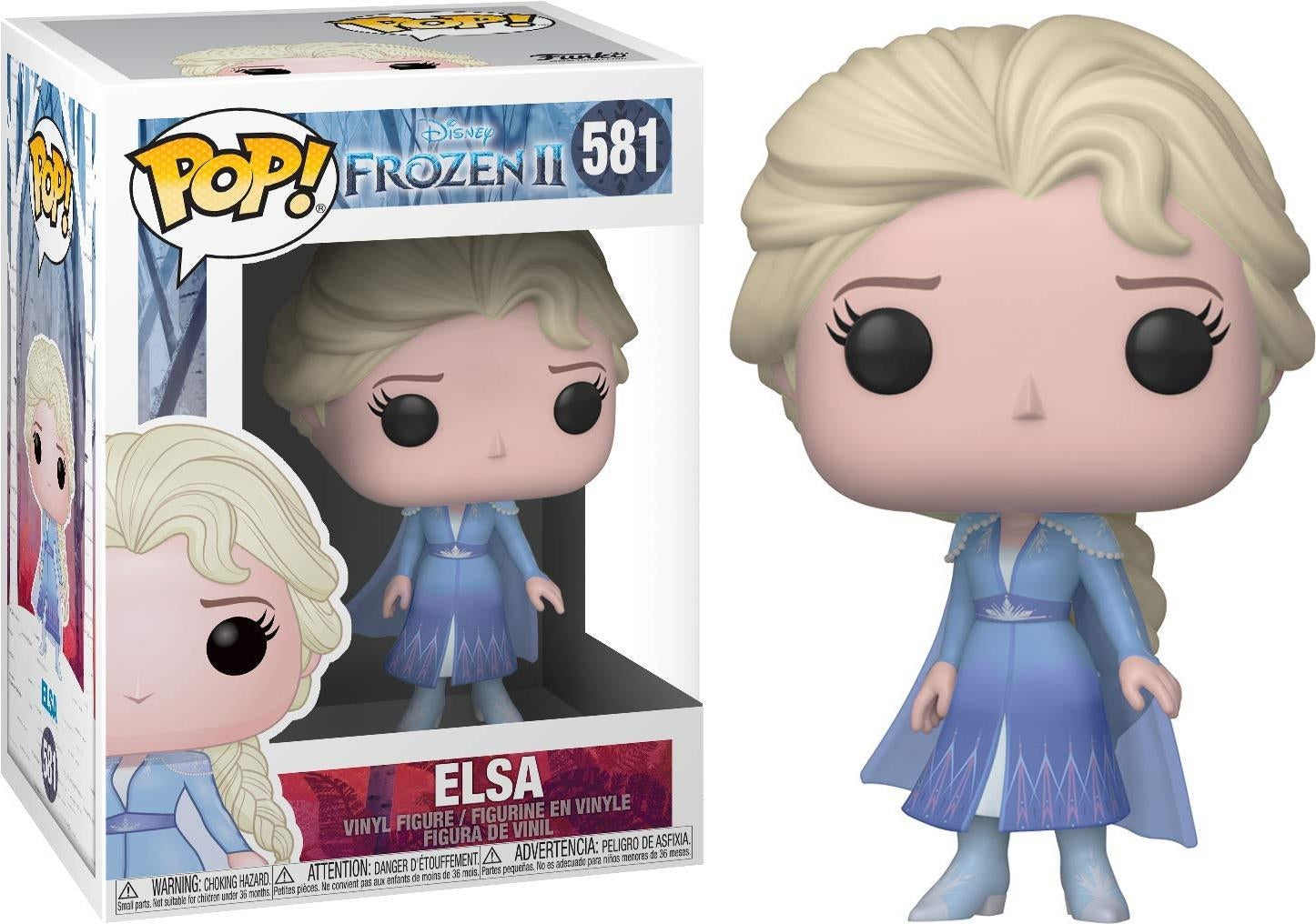 Disney: Funko Pop! - Frozen II - Elsa (Vinyl Figure 581) 