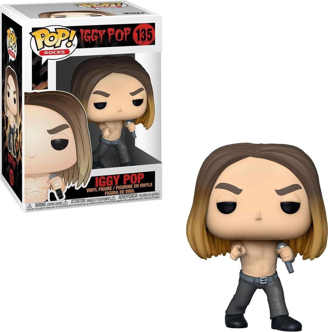 Iggy Pop: Funko Pop! Rocks (Vinyl Figure 135)