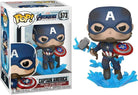 Marvel: Funko Pop! - Avengers Endgame - Captain America (Bobble-Head) (Vinyl Figure 573)