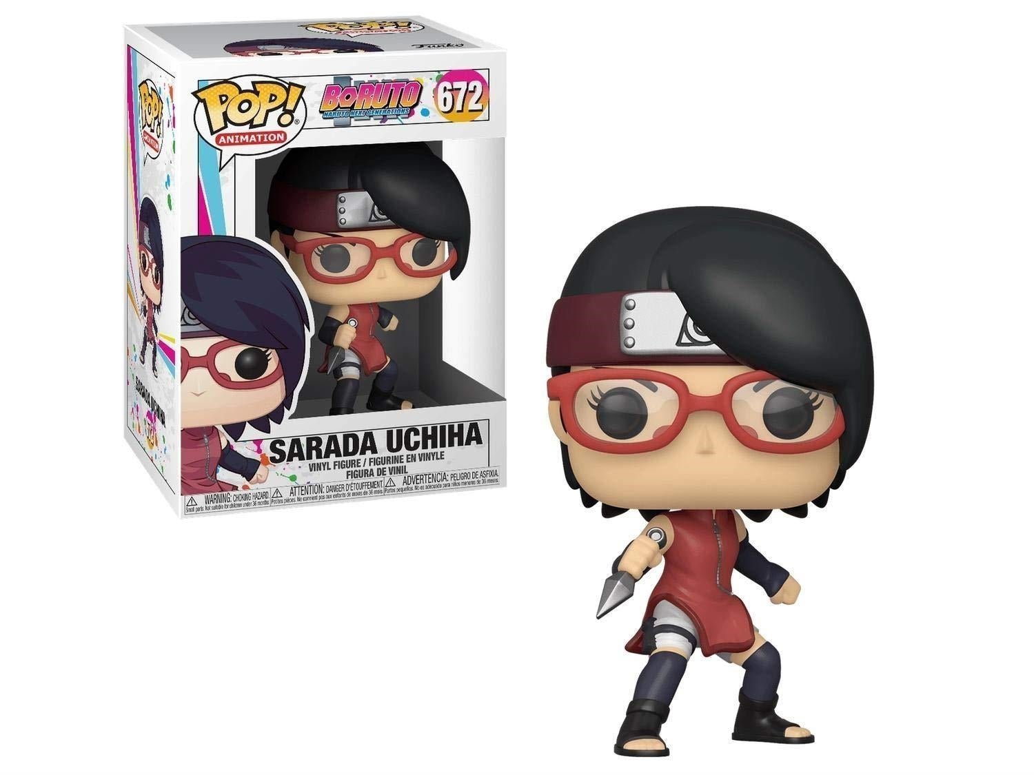 Boruto: Funko Pop! Animation - Sarada Uchiha (Vinyl Figure 672)