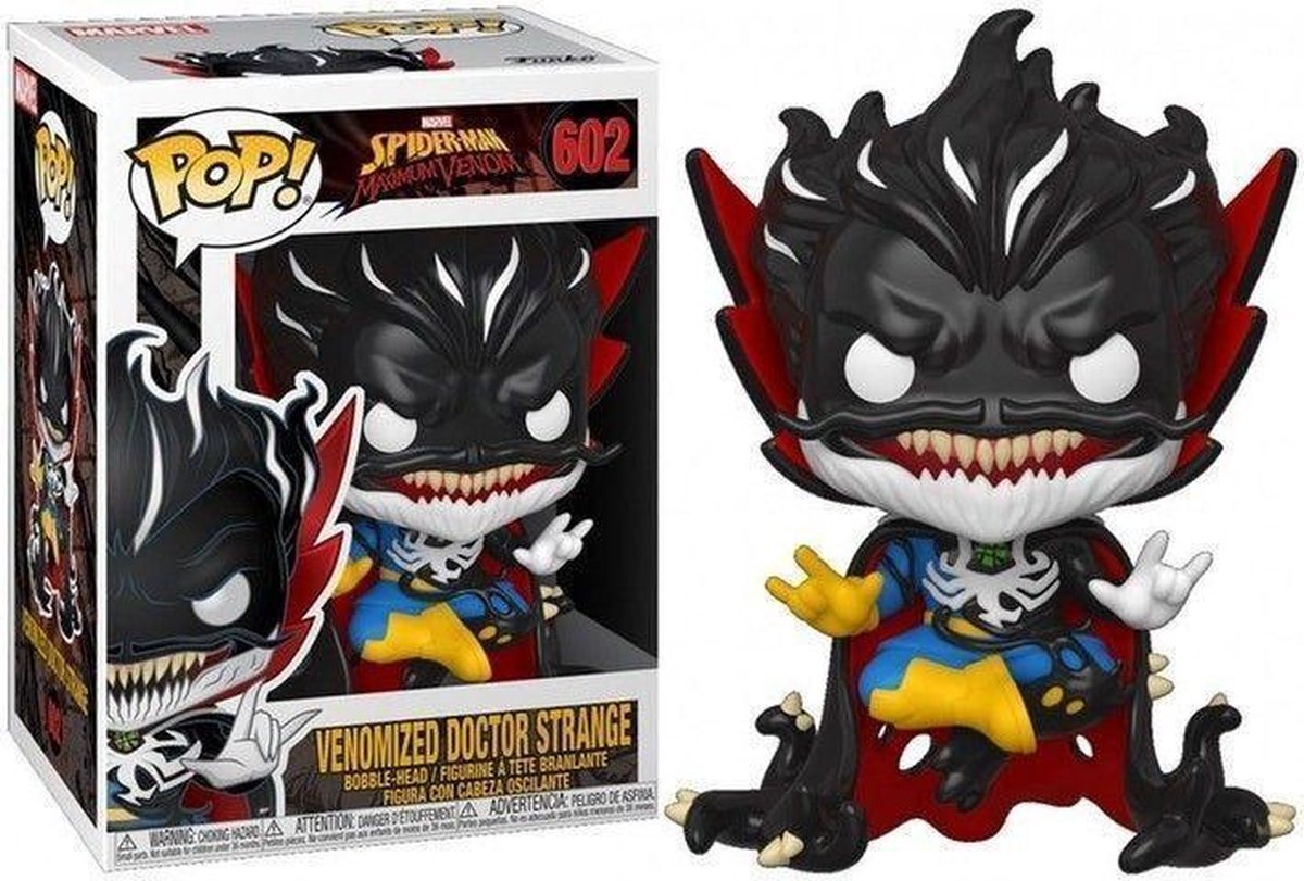 Marvel: Funko Pop! - Spider-Man Maximum Venom - Venomized Doctor Strange (Vinyl Figure 602)
