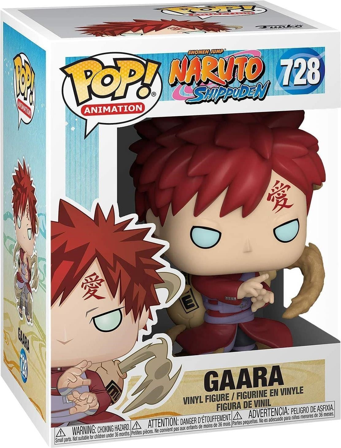 Naruto Shippuden: Funko Pop! Animation - Gaara (Vinyl Figure 728)