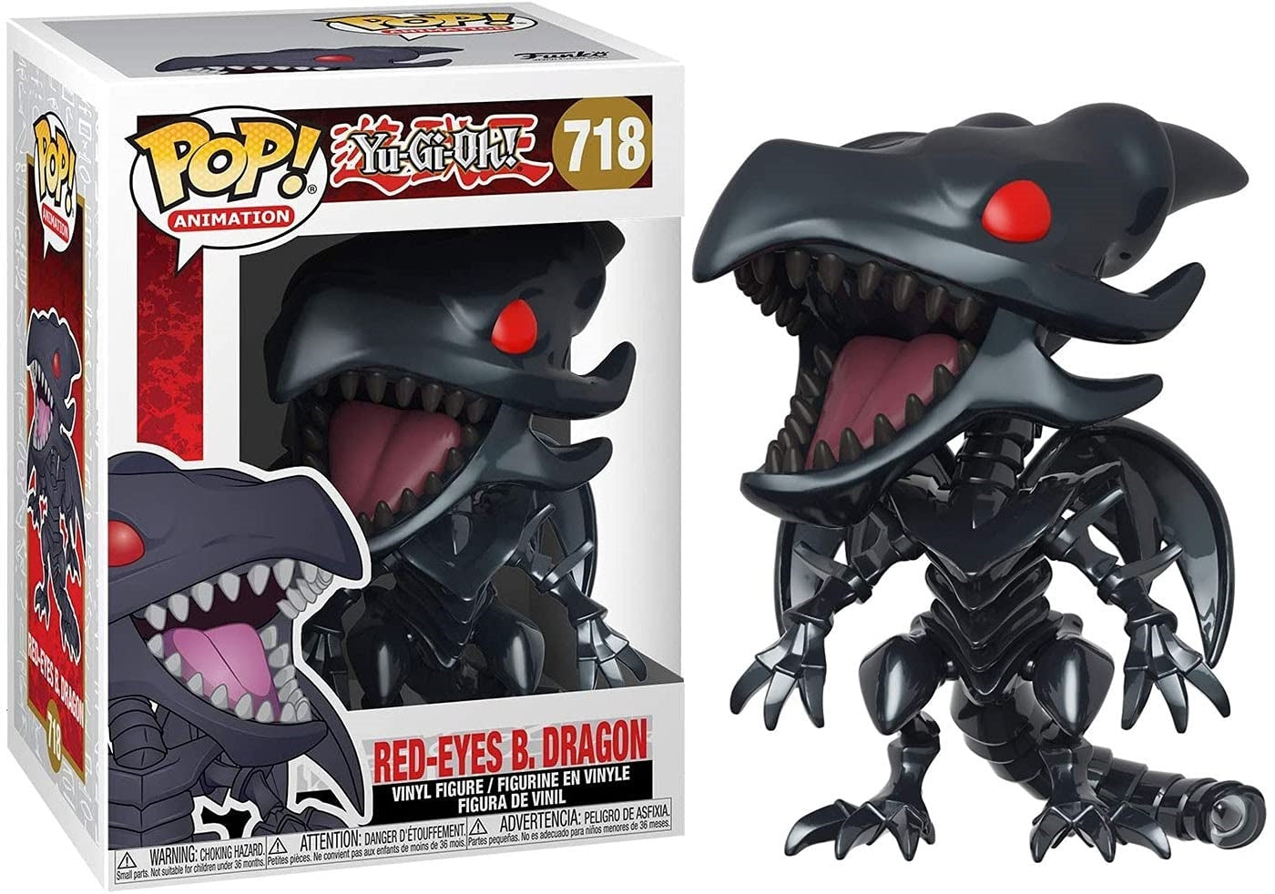 Yu-Gi-Oh: Funko Pop! Animation - Red-Eyes B. Dragon (Vinyl Figure 718)