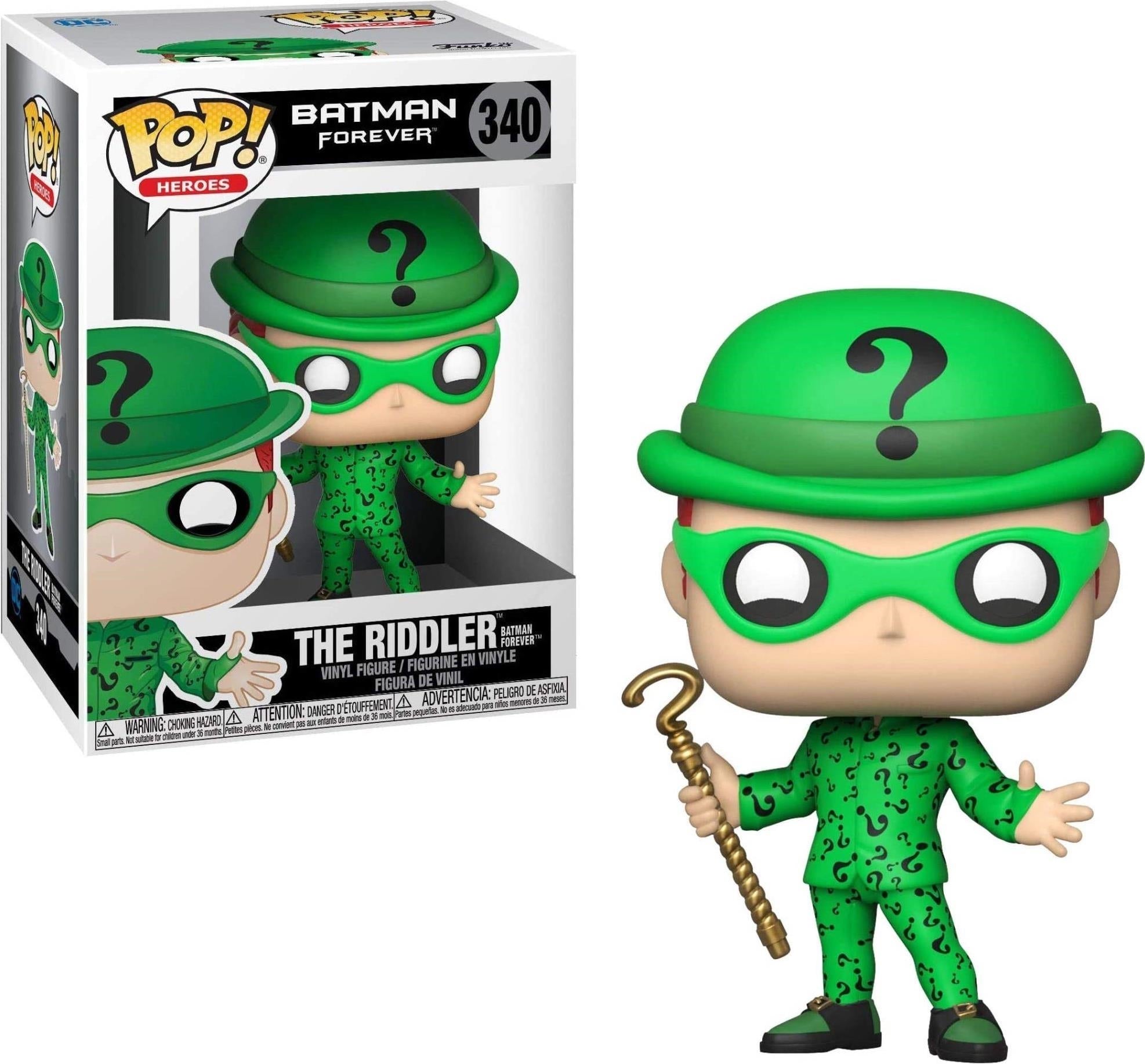 Dc Comics: Funko Pop! Heroes - Batman Forever - The Riddler (Vinyl Figure 340)