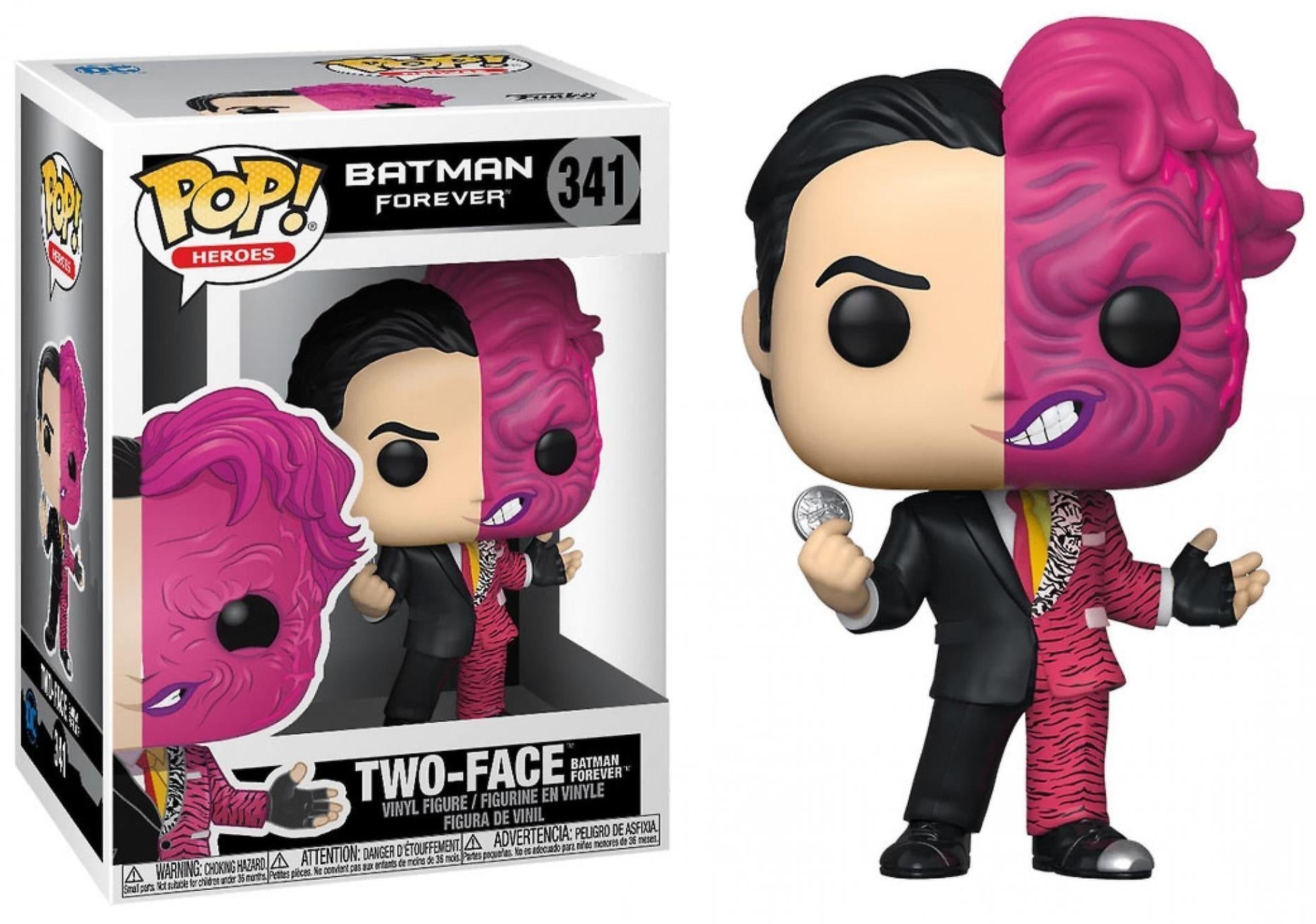 Dc Comics: Funko Pop! Heroes - Batman Forever - Two-Face (Vinyl Figure 341)