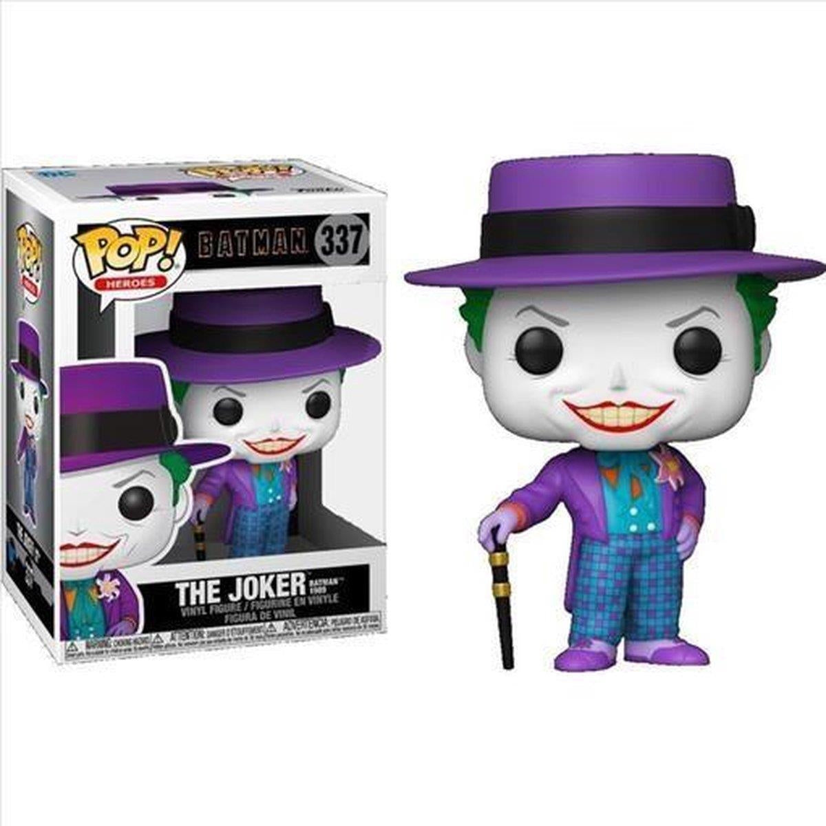 Dc Comics: Funko Pop! Heroes - Batman - The Joker Batman 1989 (Vinyl Figure 337)