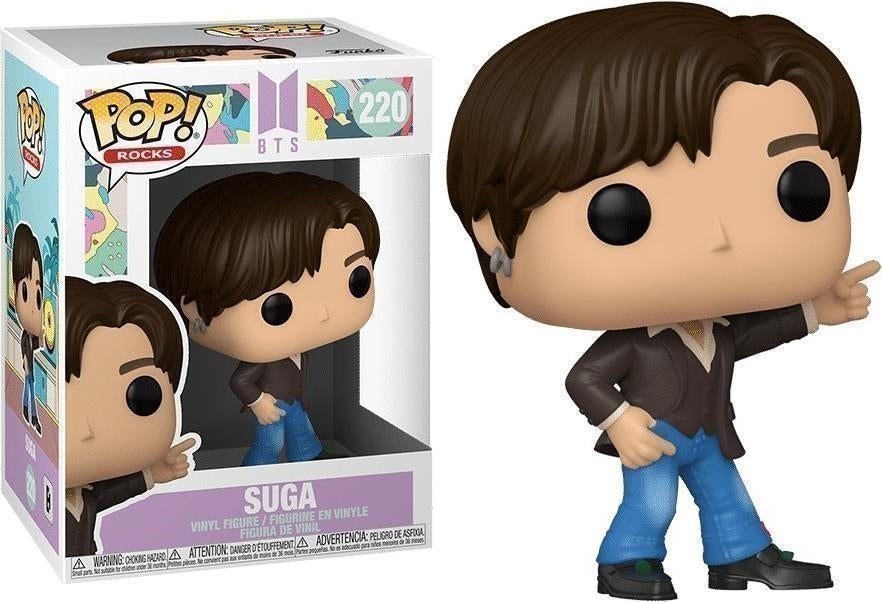 Bts: Funko Pop! Rocks - Dynamite - Suga (Vinyl Figure 220)