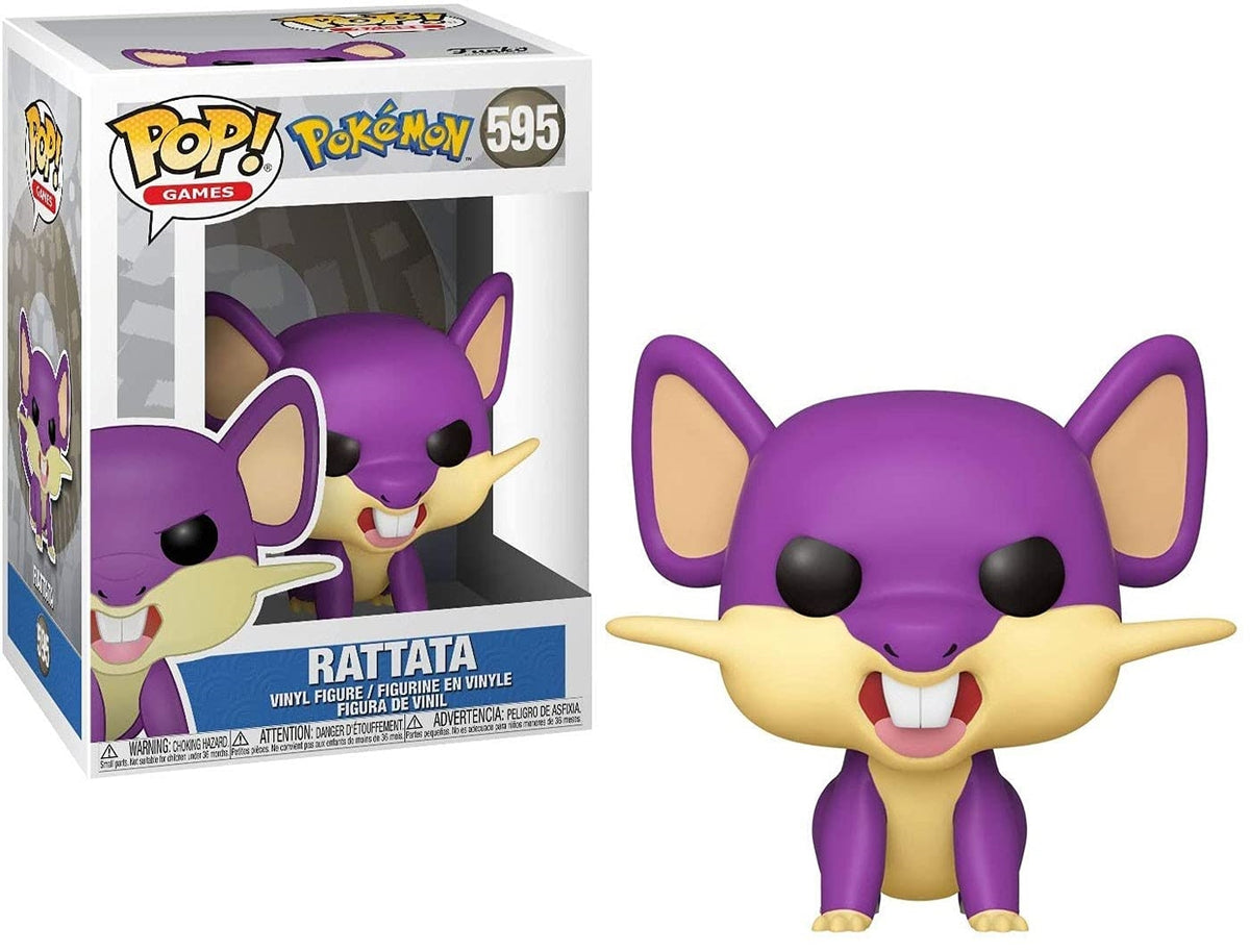 Pokemon: Funko Pop! Games - Rattata (Vinyl Figure 595)