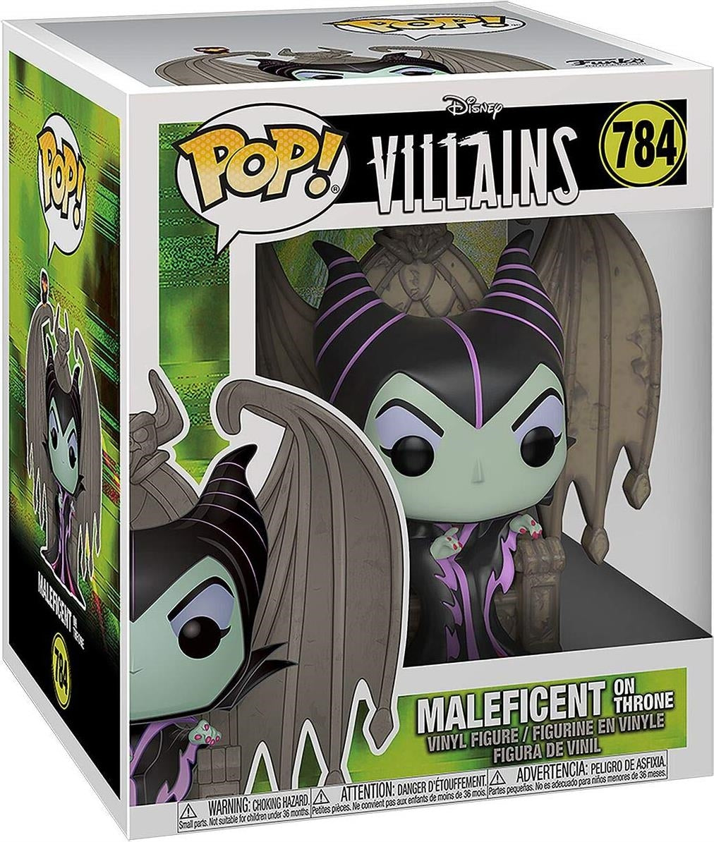 Disney: Funko Pop! Deluxe - Villains - Maleficent On Throne (Vinyl Figure 784)