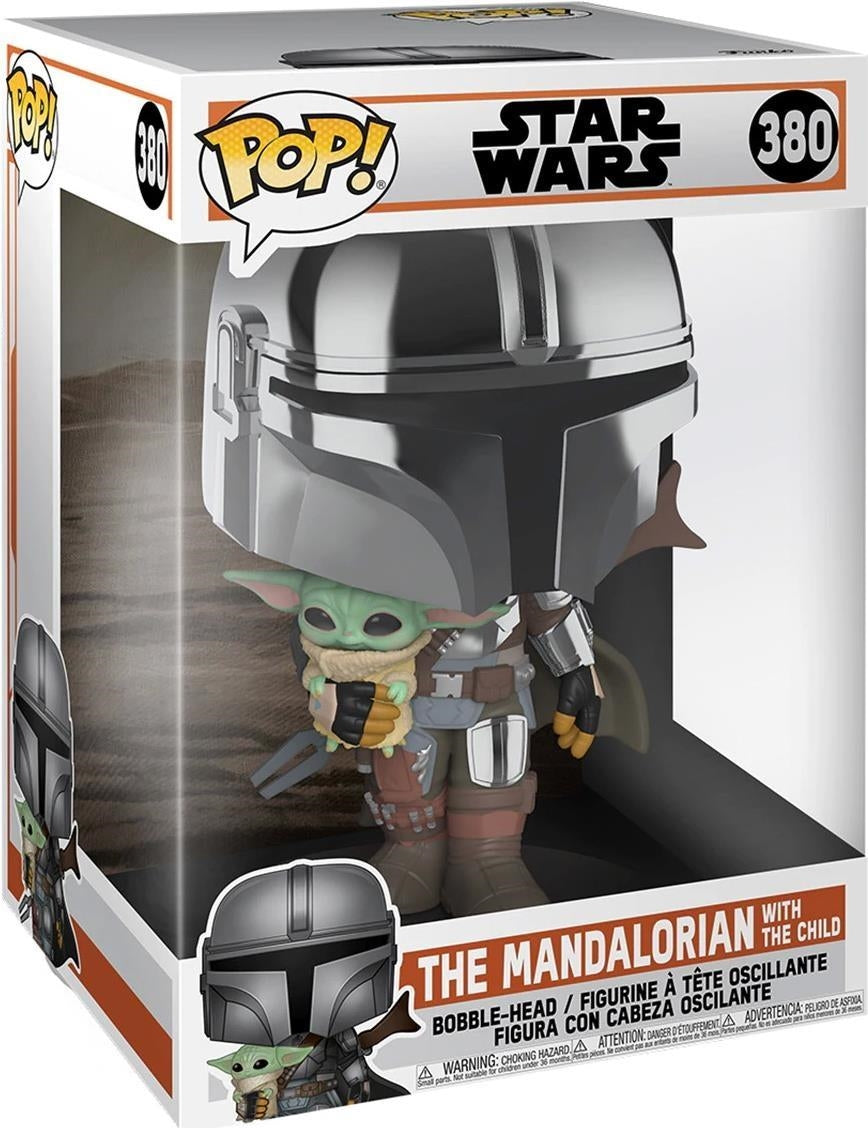 Star Wars: Funko Pop! - The Mandalorian With Child 10 (Bobble-Head) (Vinyl Figure 380)