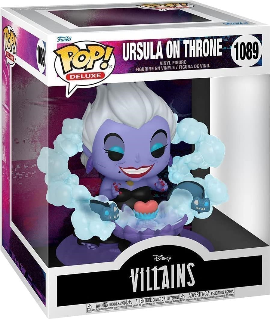 Disney: Funko Pop! Deluxe - Villains - Ursula On Throne (Vinyl Figure 1089)