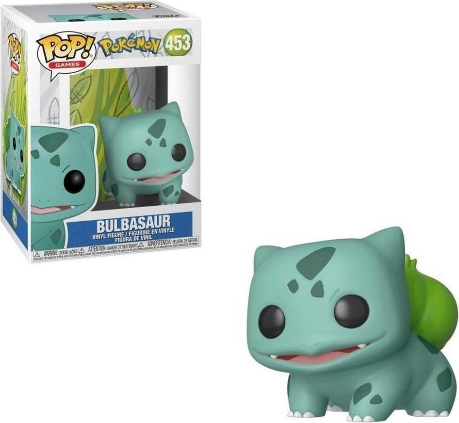 Pokemon: Funko Pop! Games - Bulbasaur (Vinyl Figure 453)