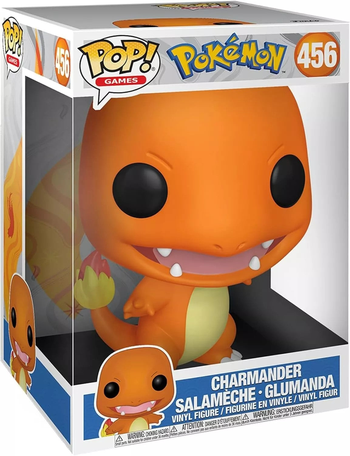 Pokemon: Funko Pop! Games - Charmander (10) (Vinyl Figure 456)