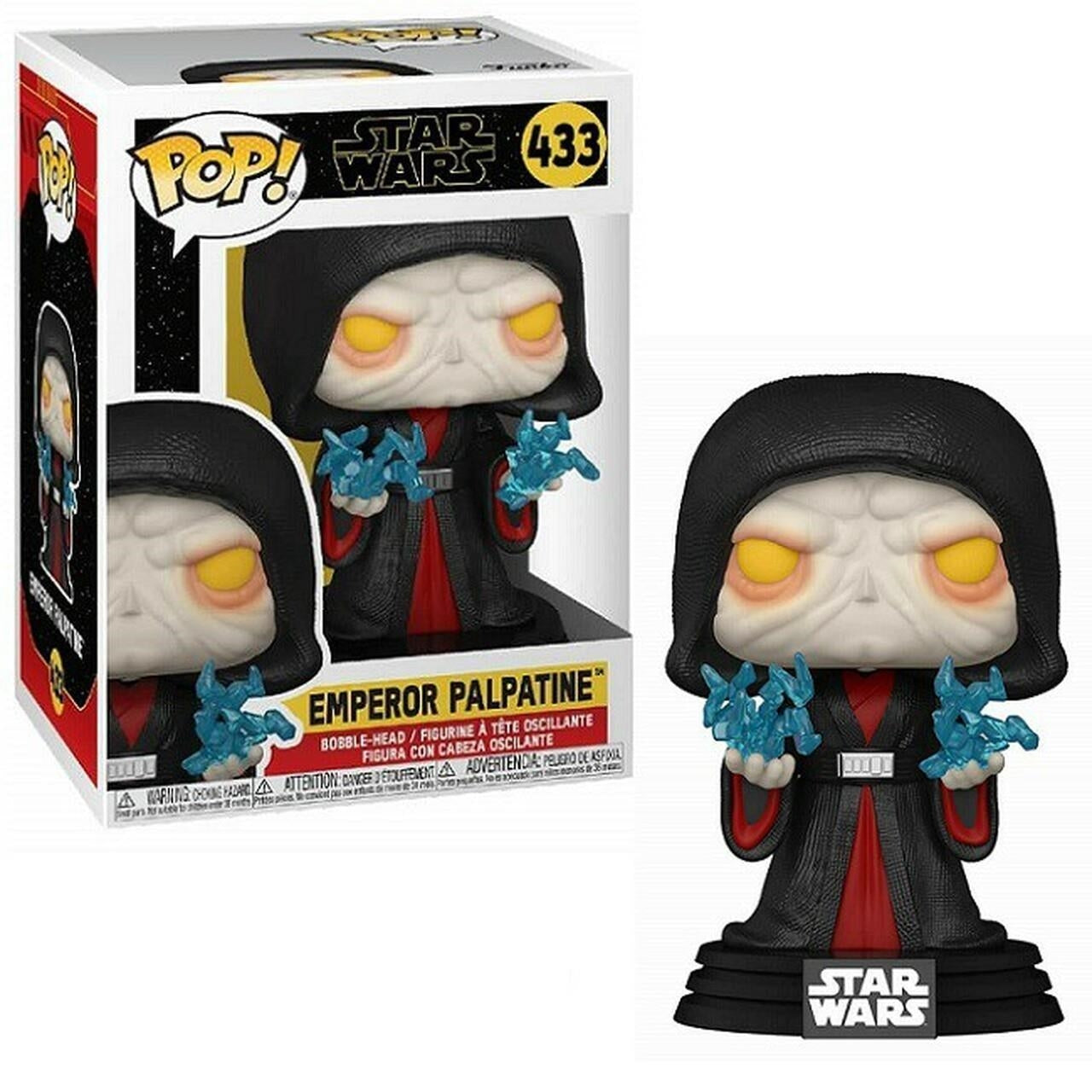 Star Wars: Funko Pop! - Emperor Palpatine (Bobble-Head) (Vinyl Figure 433)