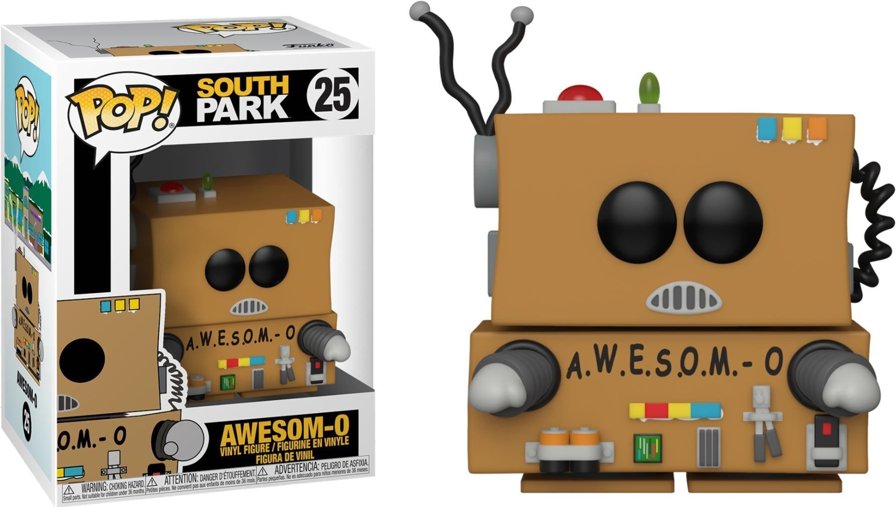 South Park: Funko Pop! - Awesom-O (Vinyl Figure 25)