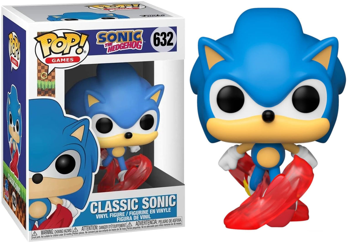 Sonic The Hedgehog: Funko Pop! Games - Classic Sonic (Vinyl Figure 632)