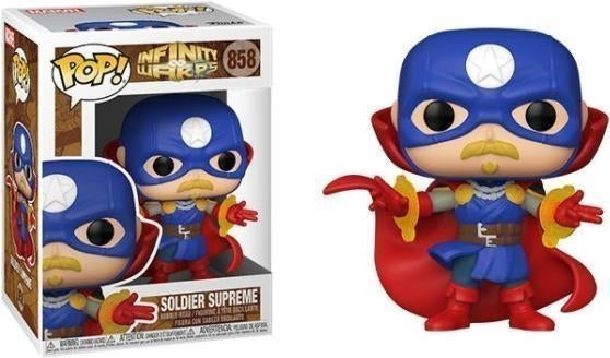 Marvel: Funko Pop! - Infinity Warps - Soldier Supreme (Vinyl Figure 858)